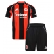Eintracht Frankfurt Barnkläder Hemma matchtröja till baby 2025-26 Kortärmad (+ Korta byxor) Billigt Eintracht Frankfurt Barnkläder Hemma matchtröja till baby 2025-26 Kortärmad (+ Korta byxor) Billigt